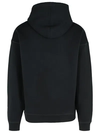 Dsquared2 Black Cotton Sweatshirt In Black