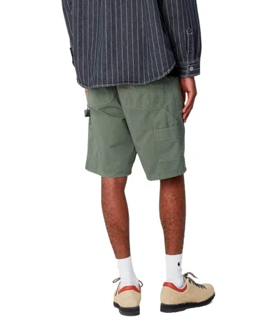 Carhartt Wip Single Knee Park Bermuda Shorts In Green