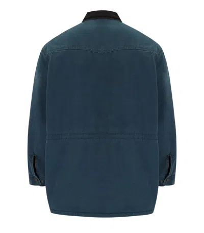 Carhartt Wip Og Santa Fe Deep Lagon Jacket In Blue