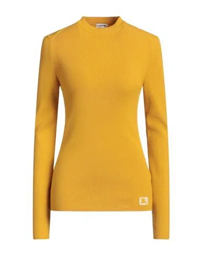 Burberry Wool Blend Pullover In Yellow