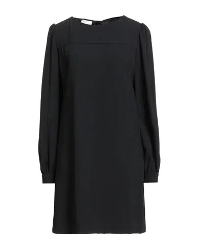 Liu •jo Woman Mini Dress Black Size 4 Polyester In Black