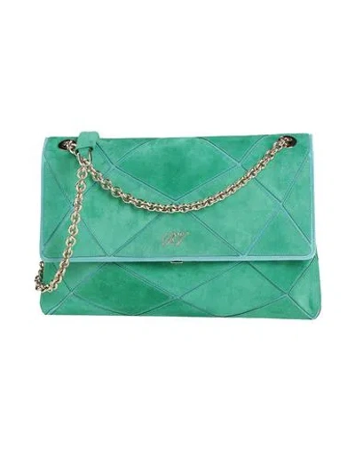 Roger Vivier Woman Cross-body Bag Emerald Green Size - Leather In Green