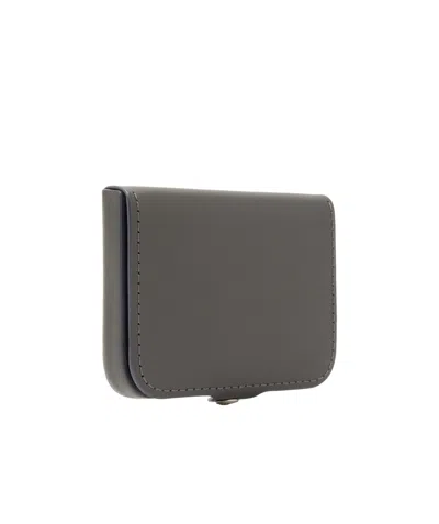 Apc A.p.c. Compact Coin Purse With Rectangular Design And Versatile Functionality In Brown