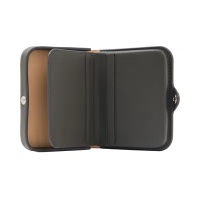 Apc A.p.c. Compact Coin Purse With Rectangular Design And Versatile Functionality In Brown