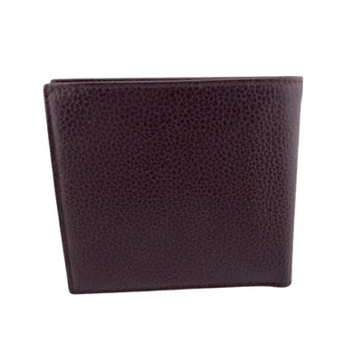 Pre-owned Bally Brown Leather Bill Wallet (bi-fold) ()