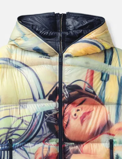 Undercover Long-sleeved Down Jacket In Multi