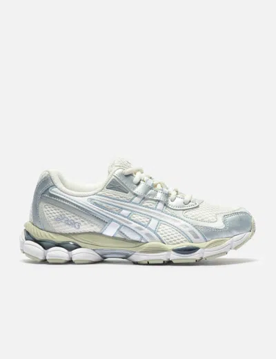 Asics Lightweight Running Sneakers Featuring Mesh Panels In White