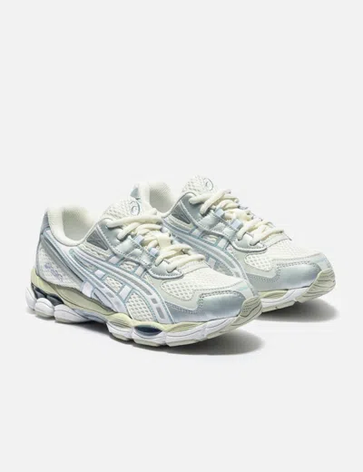 Asics Lightweight Running Sneakers Featuring Mesh Panels In White