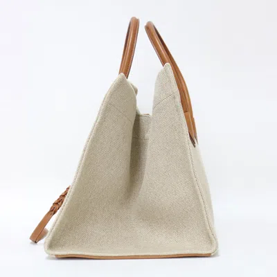 Pre-owned Celine Beige Brown Leather Handbag Tote Bag ()