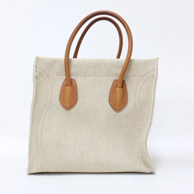 Pre-owned Celine Beige Brown Leather Handbag Tote Bag ()