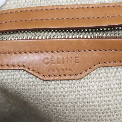 Pre-owned Celine Beige Brown Leather Handbag Tote Bag ()
