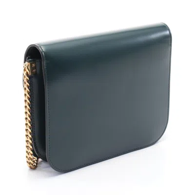 Pre-owned Celine Green Leather Shoulder Bag ()