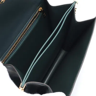 Pre-owned Celine Green Leather Shoulder Bag ()