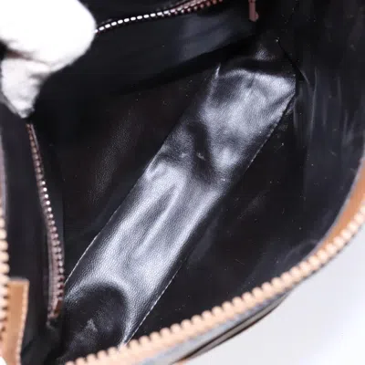 Pre-owned Celine Céline Triomphe Beige Canvas Shoulder Bag ()