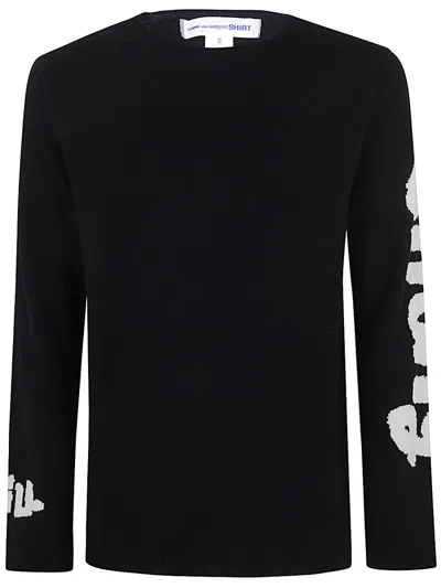 Comme Des Garçons Mens Sweater Knit Clothing In Black