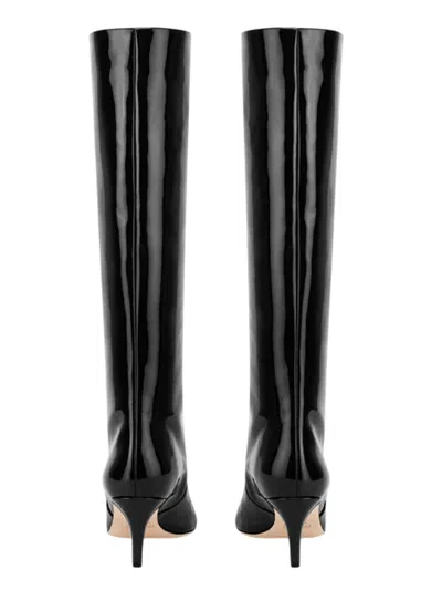 Paris Texas 60mm Pointed-toe Knee-high Boots In Black