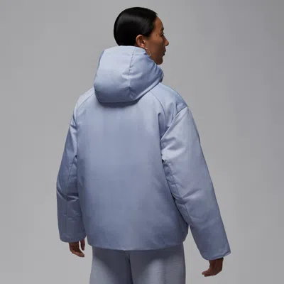 Air Jordan (wmns)  Flight Therma-fit Down Jacket 'ghost' In Blue