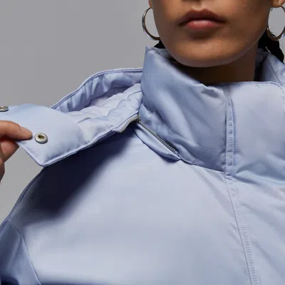 Air Jordan (wmns)  Flight Therma-fit Down Jacket 'ghost' In Blue