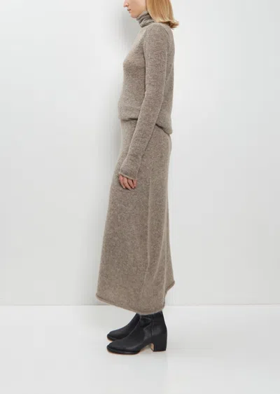 Lauren Manoogian Knot-detail Skirt In Brown