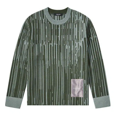 A-cold-wall* Abstract-stripe Jumper Sweaters 'green'