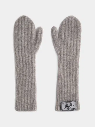 B.b. Wallace B. B. Wallace Irwin Wool Mittens One Size In Gray