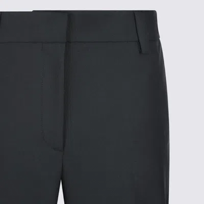 Antonelli Trousers Blacks And Greys In Multi