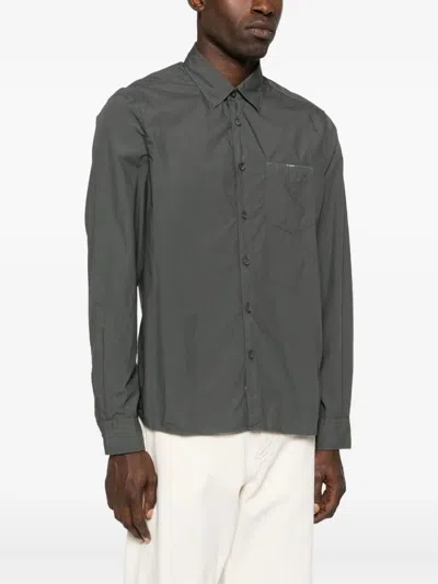 C.p. Company C.p.company Shirts Long Sleeve In Gray