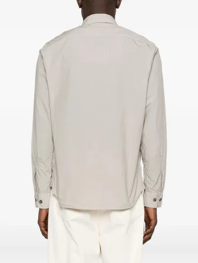 C.p. Company C.p.company Shirts Long Sleeve In Gray