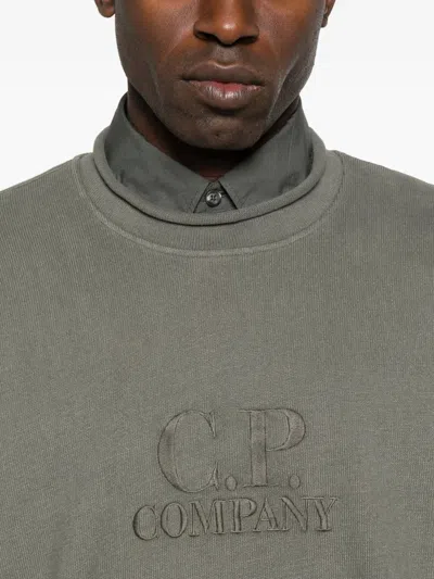 C.p. Company C.p.company Sweatshirt Crew Neck In Gray