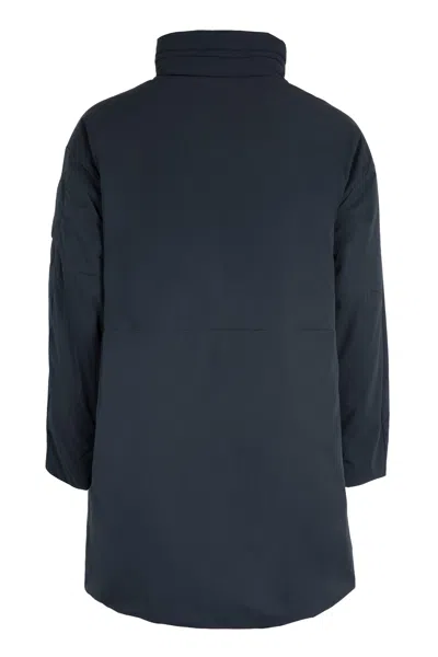 C.p. Company C.p.company Technical Fabric Parka In Blue