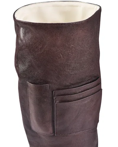 My Mum Made It Rosette Pocket Boots In Brown