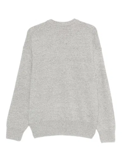 Hugo Boss Wool Knitwear In Gray