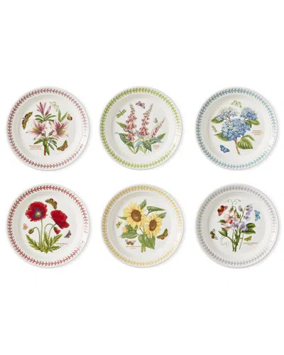 Portmeirion Set Of 6 Botanic Garden Meadow Salad Plates
