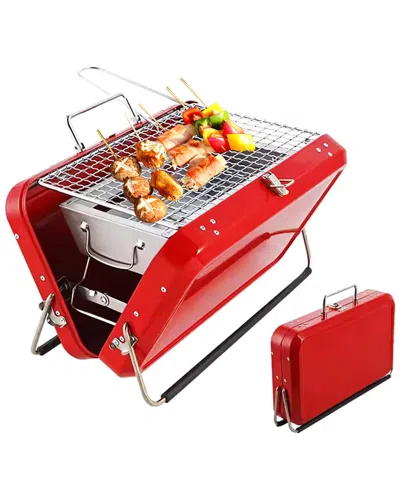 Quickbite Portable Bbq Case In Red