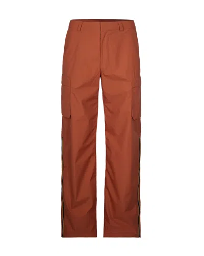 K-way R&d Pantalone 4.0 3l Tamey Orange Rusting In Multi