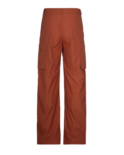 K-way R&d Pantalone 4.0 3l Tamey Orange Rusting In Multi
