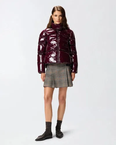 Pinko Mirco Caban Crystal Nylon With Fw25 In Multi