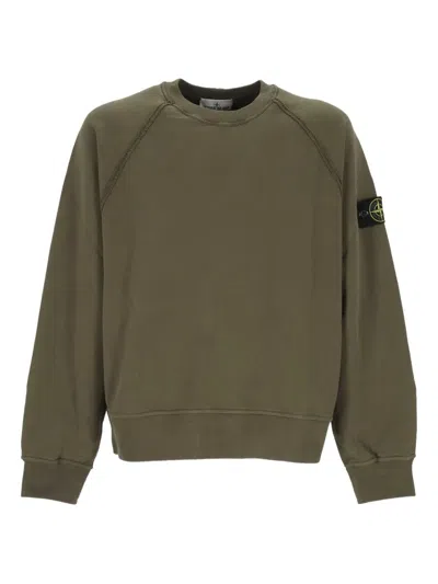 Stone Island Men S Garment Dyed Oversized Fit Crewneck Sweatshirt In Multi