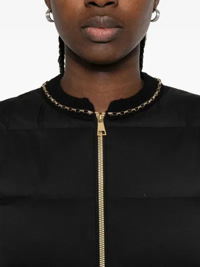 Moncler Quilted Chain-trimmed Puffer Jacket