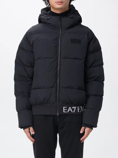 Ea7 Jacket  Men Color Black In Black