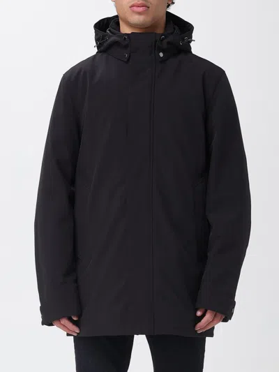 Woolrich Hooded Jacket In Black