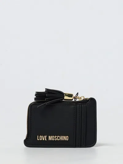 Love Moschino Wallet  Woman Color Black In Black
