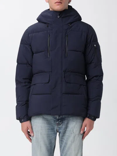 Save The Duck Jacket  Men Color Navy In Blue