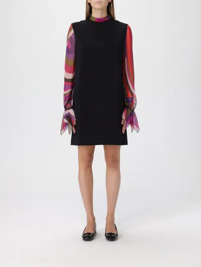连衣裙 PUCCI 女士 颜色 黑色