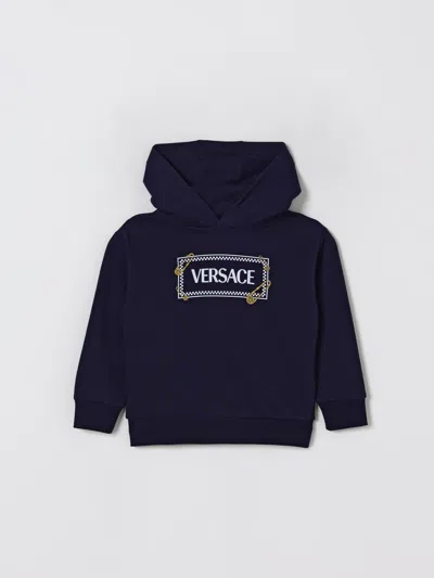 Versace Sweater  Kids Color Blue In Blue