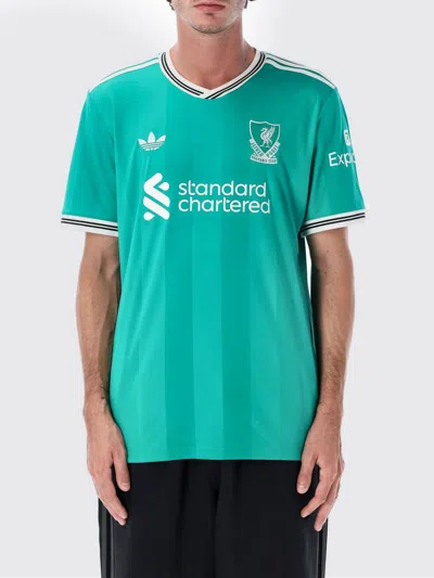 Adidas Originals Men's Liverpool Fc 25-26 Third Soccer Jersey In Blue