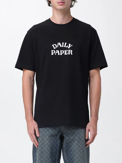 Daily Paper T-shirt  Men Color Black In Black