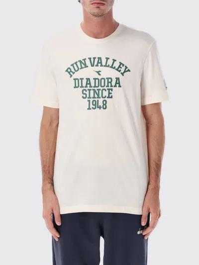 Diadora Run Valley Graphic T-shirt In White