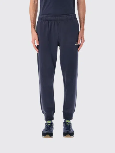 Diadora Run Valley Logo Track Pants In Blue