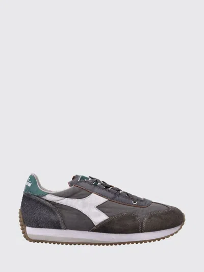 Diadora Heritage Equipe Sneakers In Mud Suede In Brown